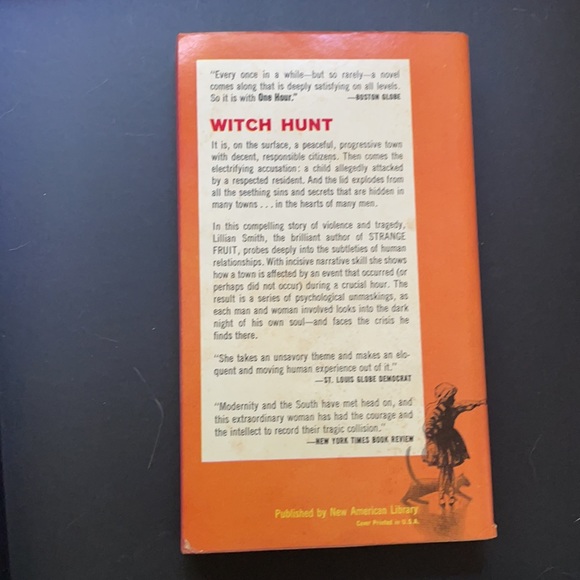 1960 ONE HOUR by Lillian Smith Paperback book - Picture 4 of 7